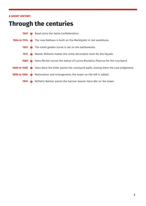 Booklet page 3: A short history
