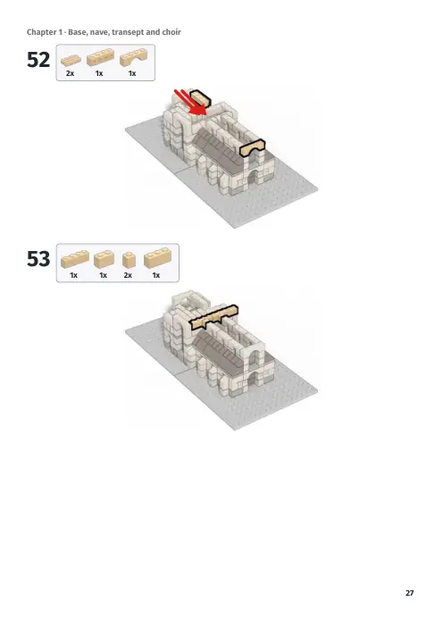 Booklet page 27: Build steps