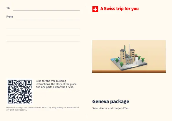 Gift card for Geneva package