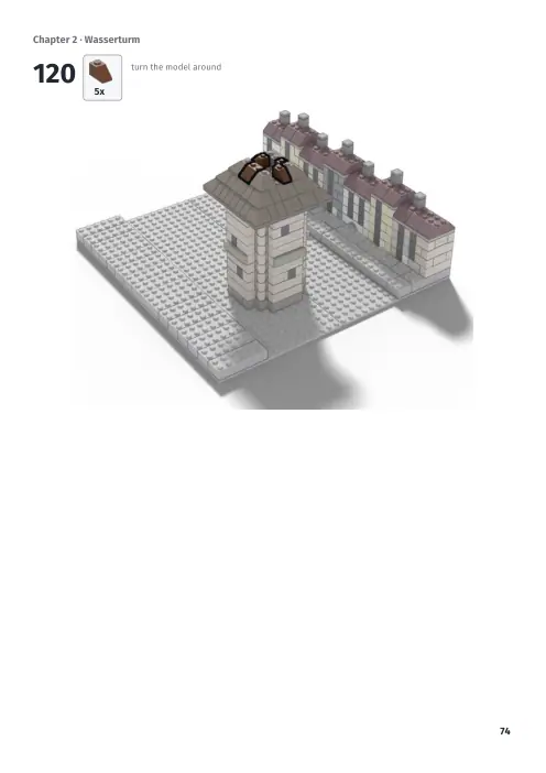 Booklet page 74: Build steps