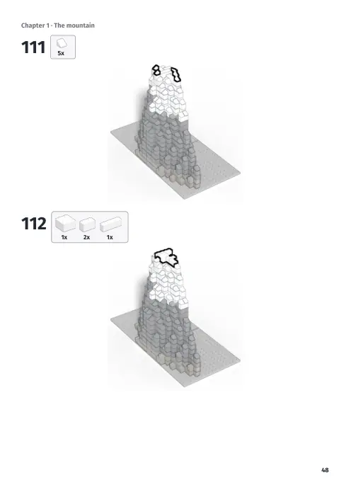 Booklet page 48: Build steps