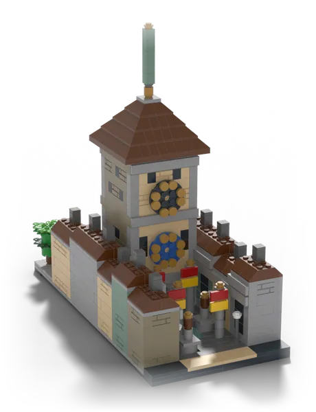Brick-built model of the Zytglogge
